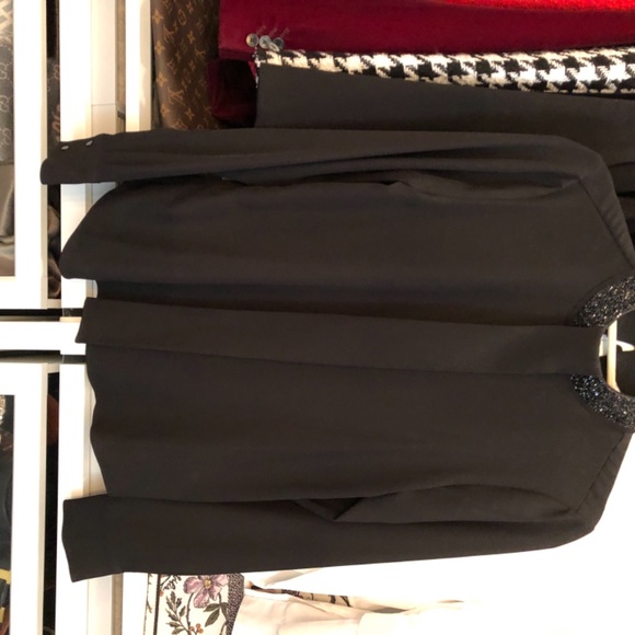 Calvin Klein beaded blouse - Picture 3 of 6